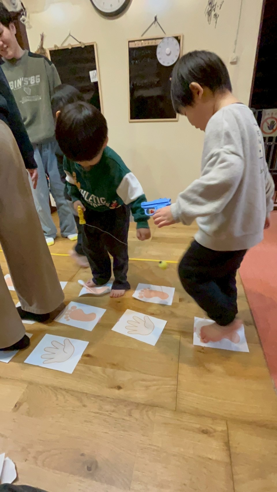 僕もやりたいと言って積極的に参加する姿