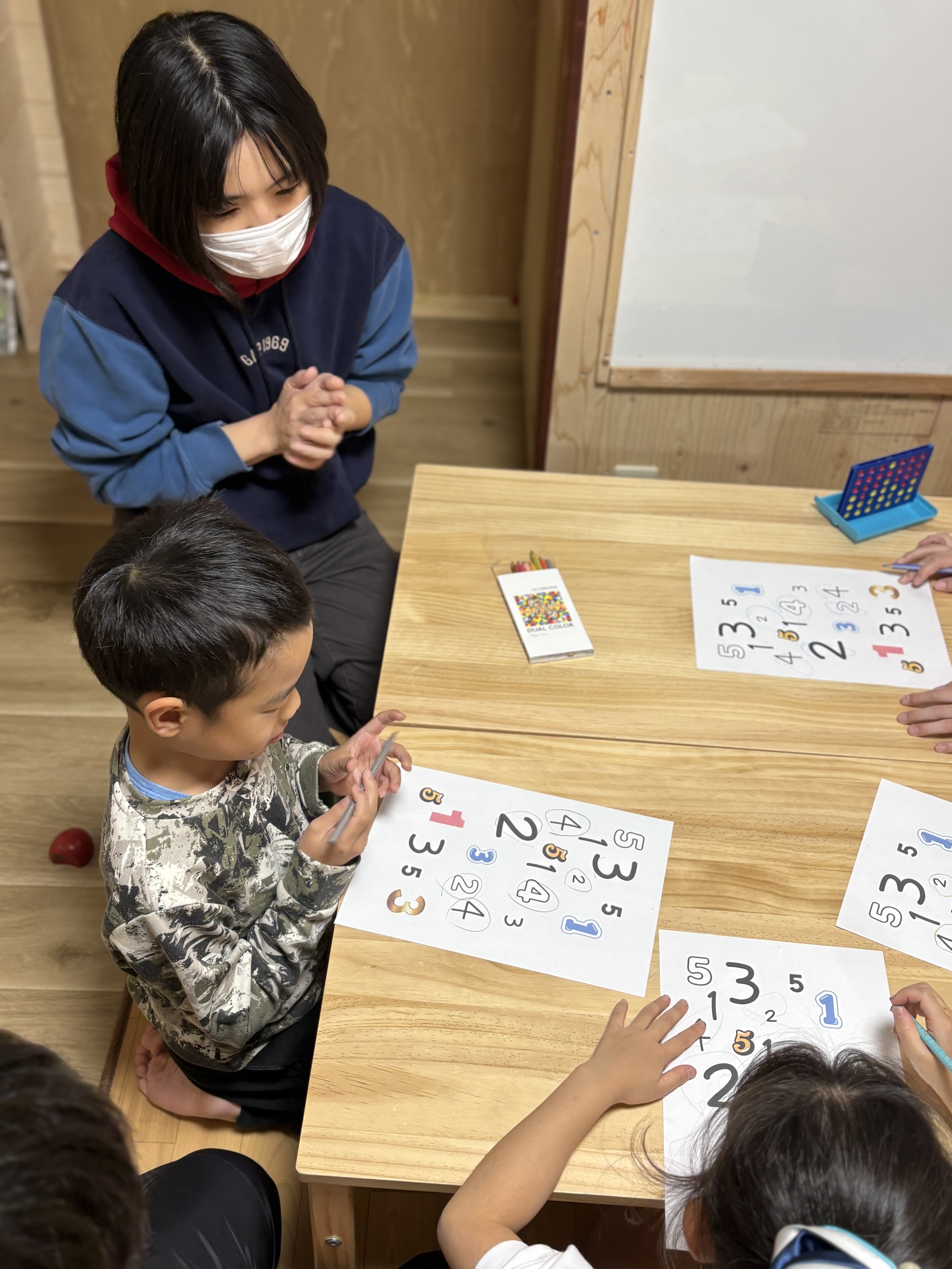 スタッフの「すごいね」の言葉は何よりも嬉しい響きだ。