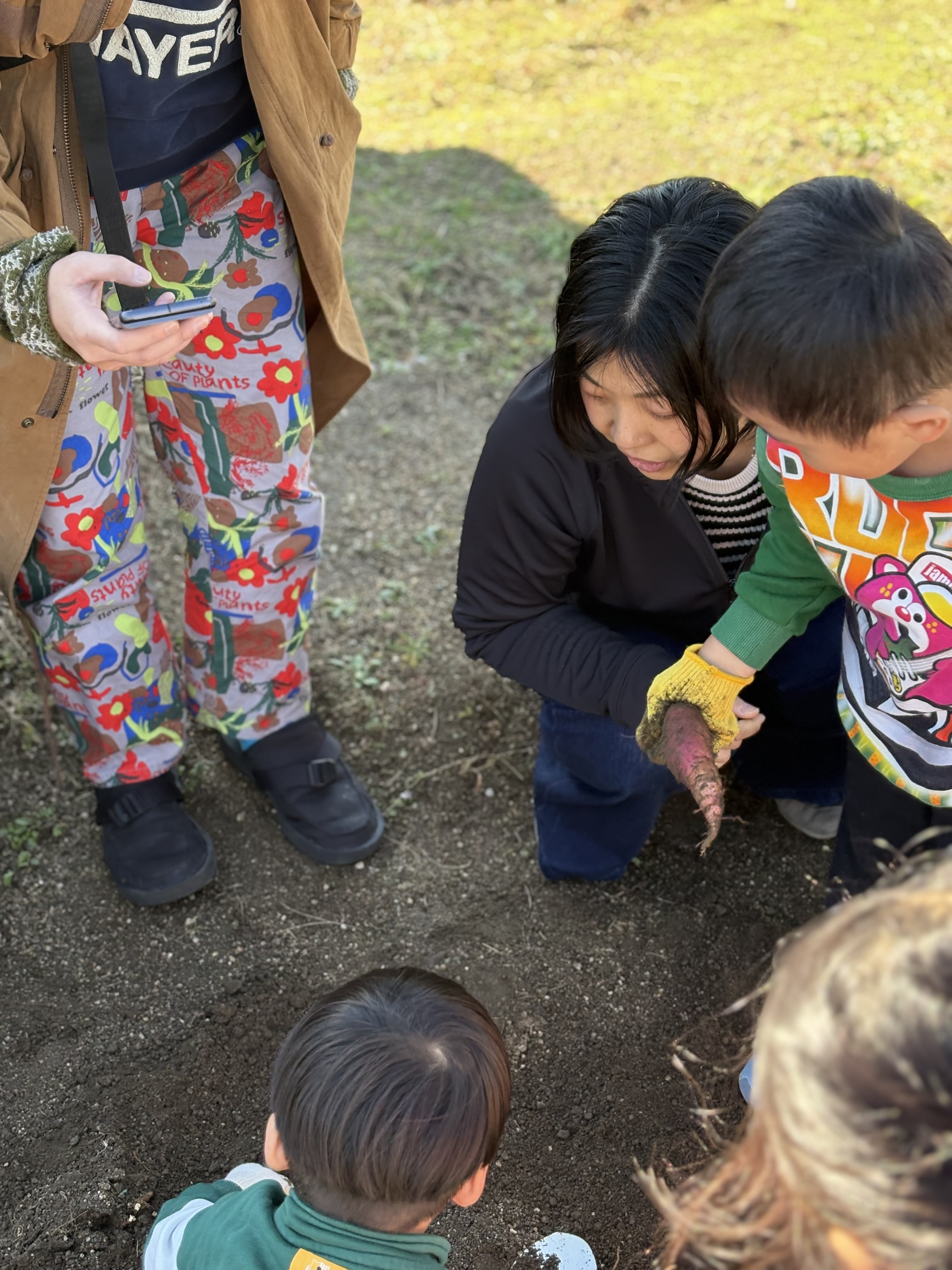 いつも子どもの心の声を聞いて、行動をするキョンキョン。