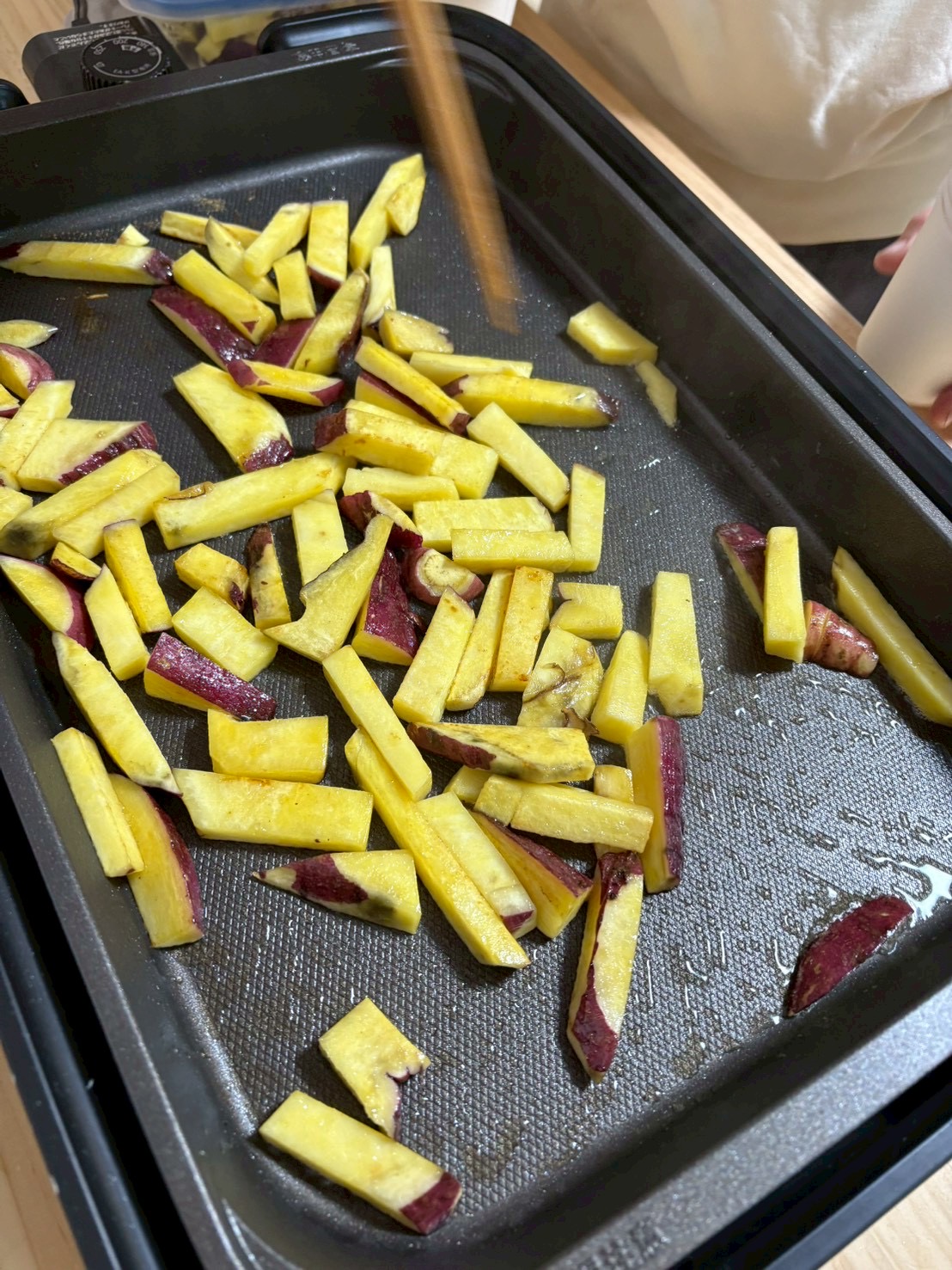 美味しそうな色になってきた。