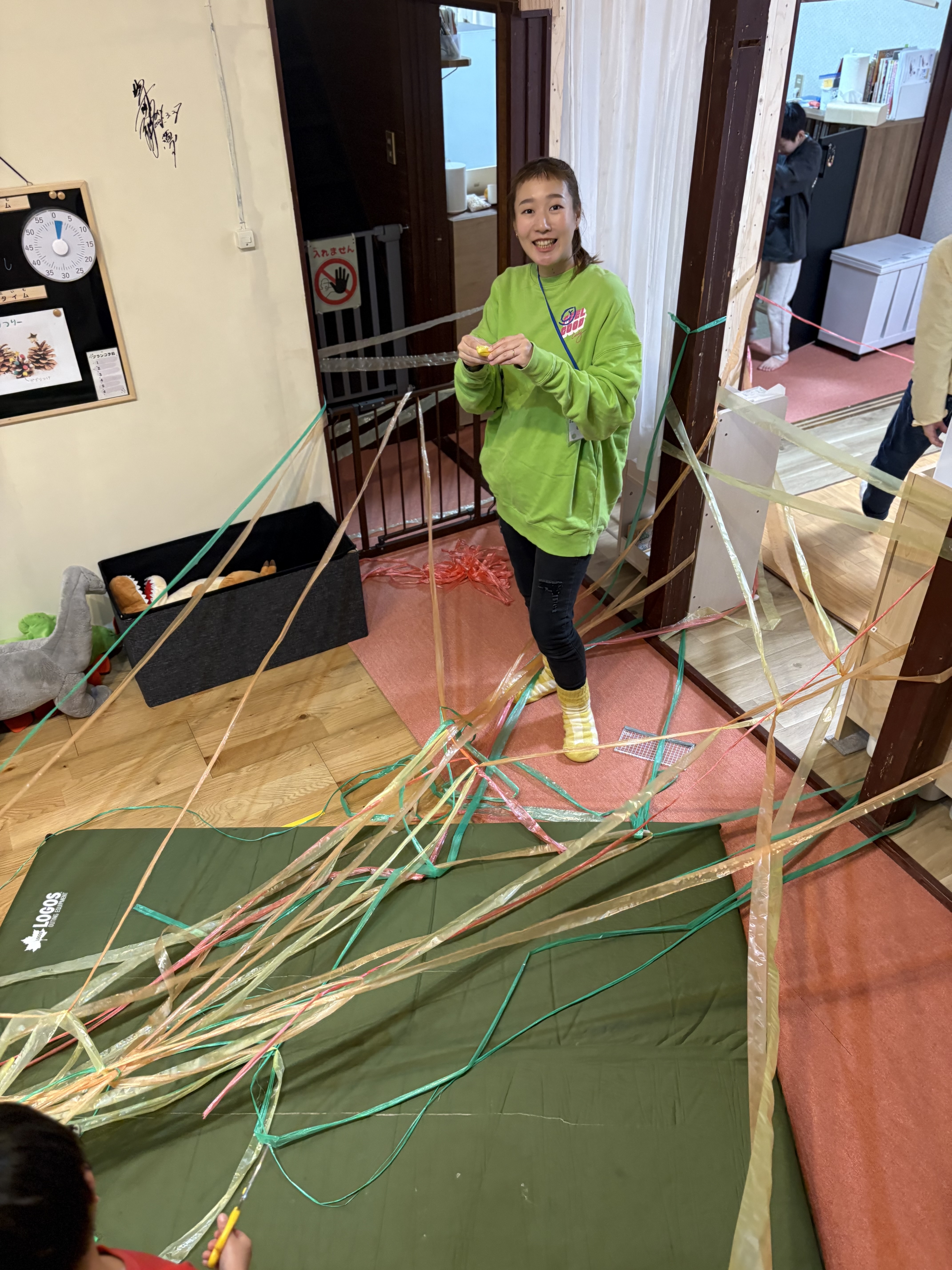 どうなっていくんだろと、温かく見守るスタッフ。