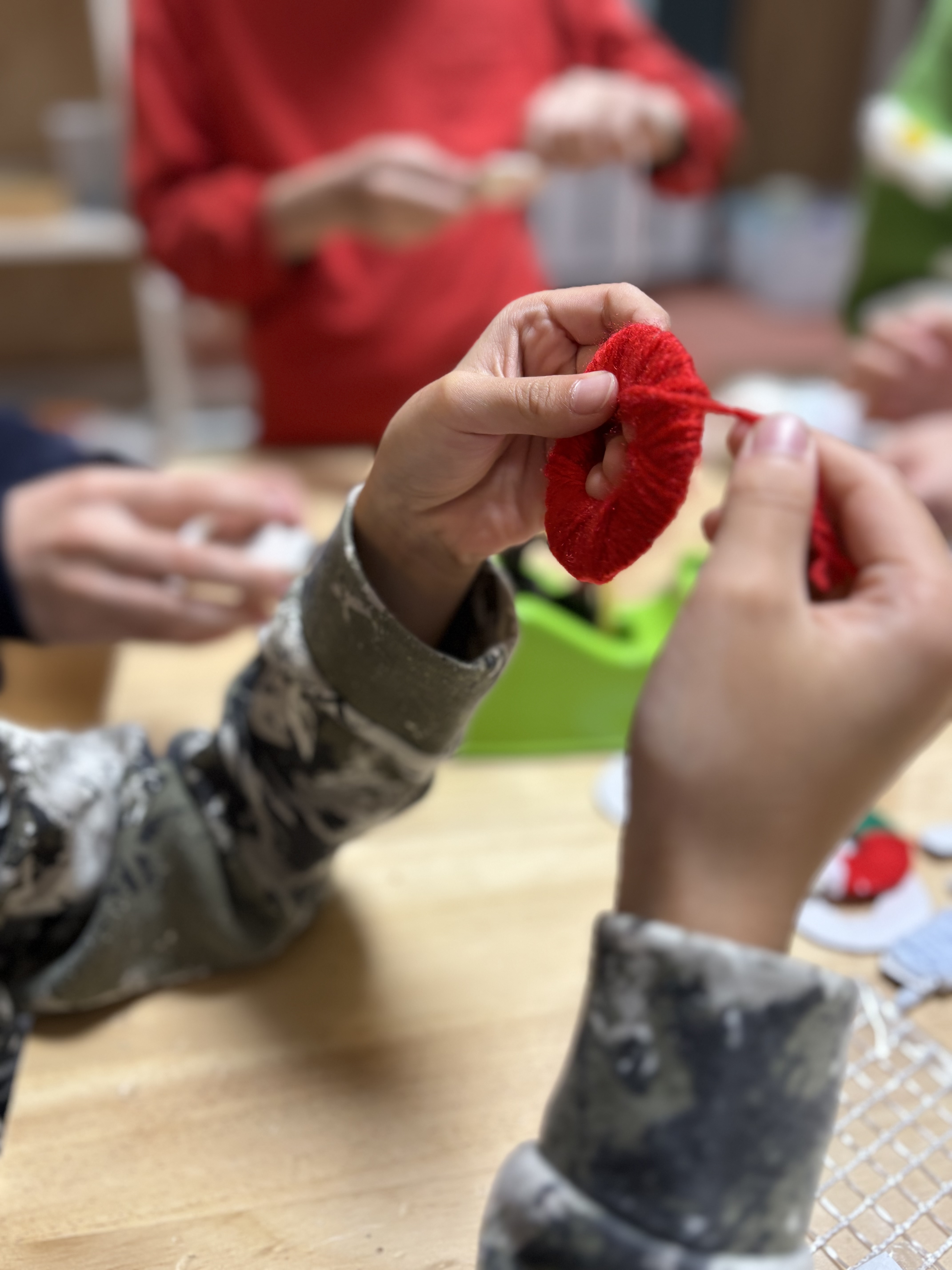 最後までは出来なかったけど、そこしでも挑戦できたことに自信をが持てる声かけをするスタッフ。