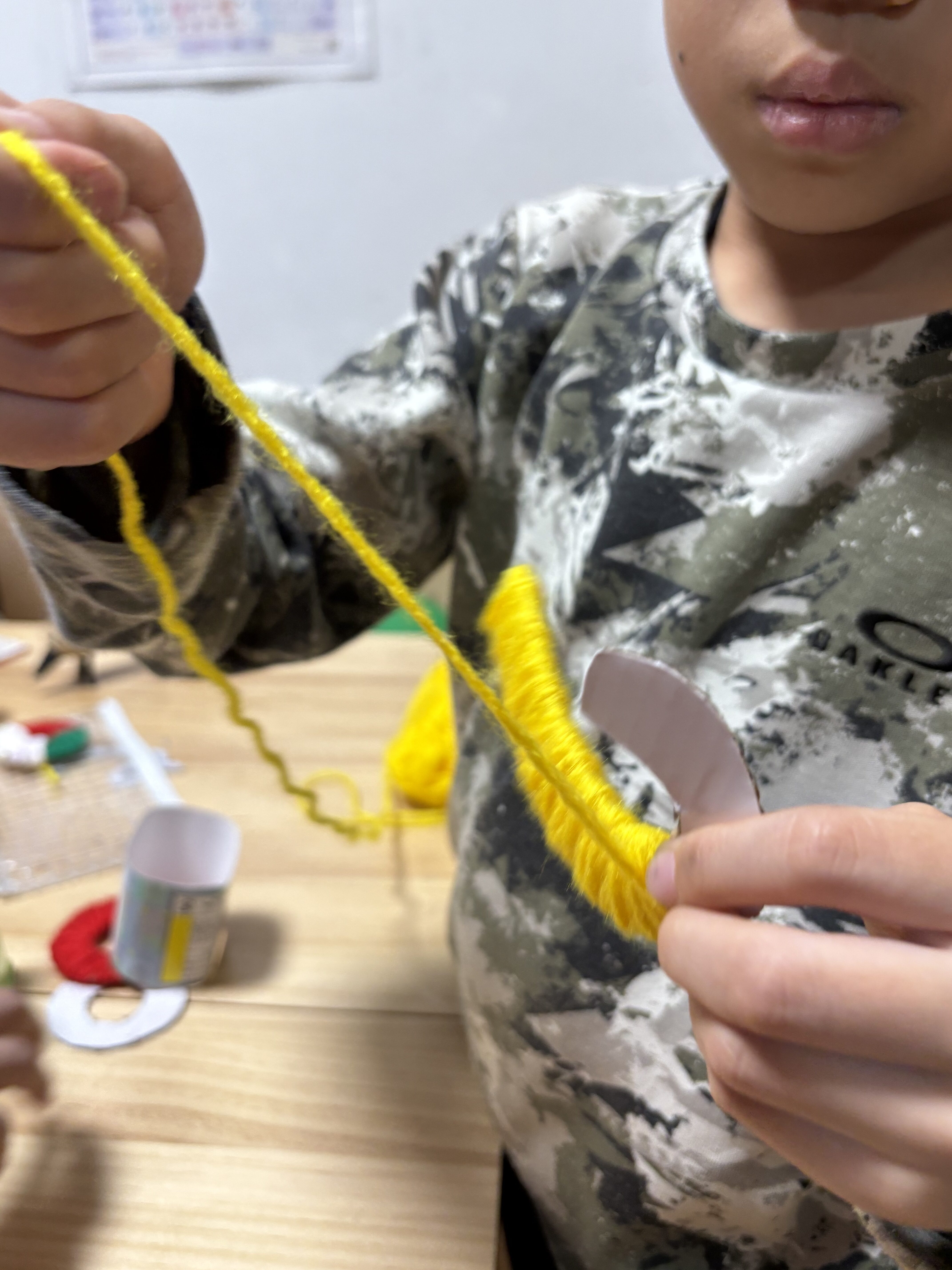 いろんな色があるから、同じ作業でも見え方が違う楽しさ。だから集中もできる。