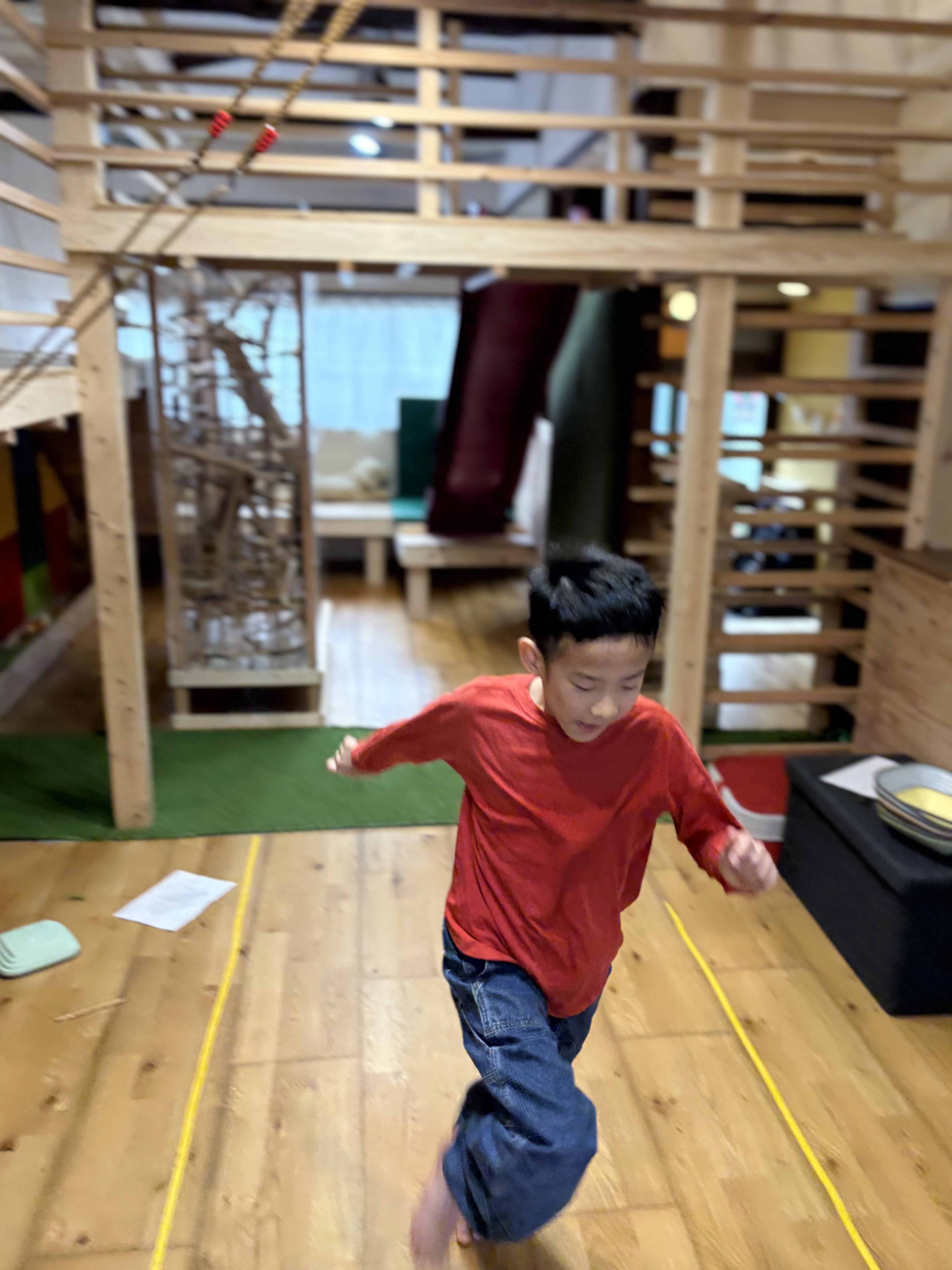 あとはゴール目前。今回の記録はどうなのか気になる様子。