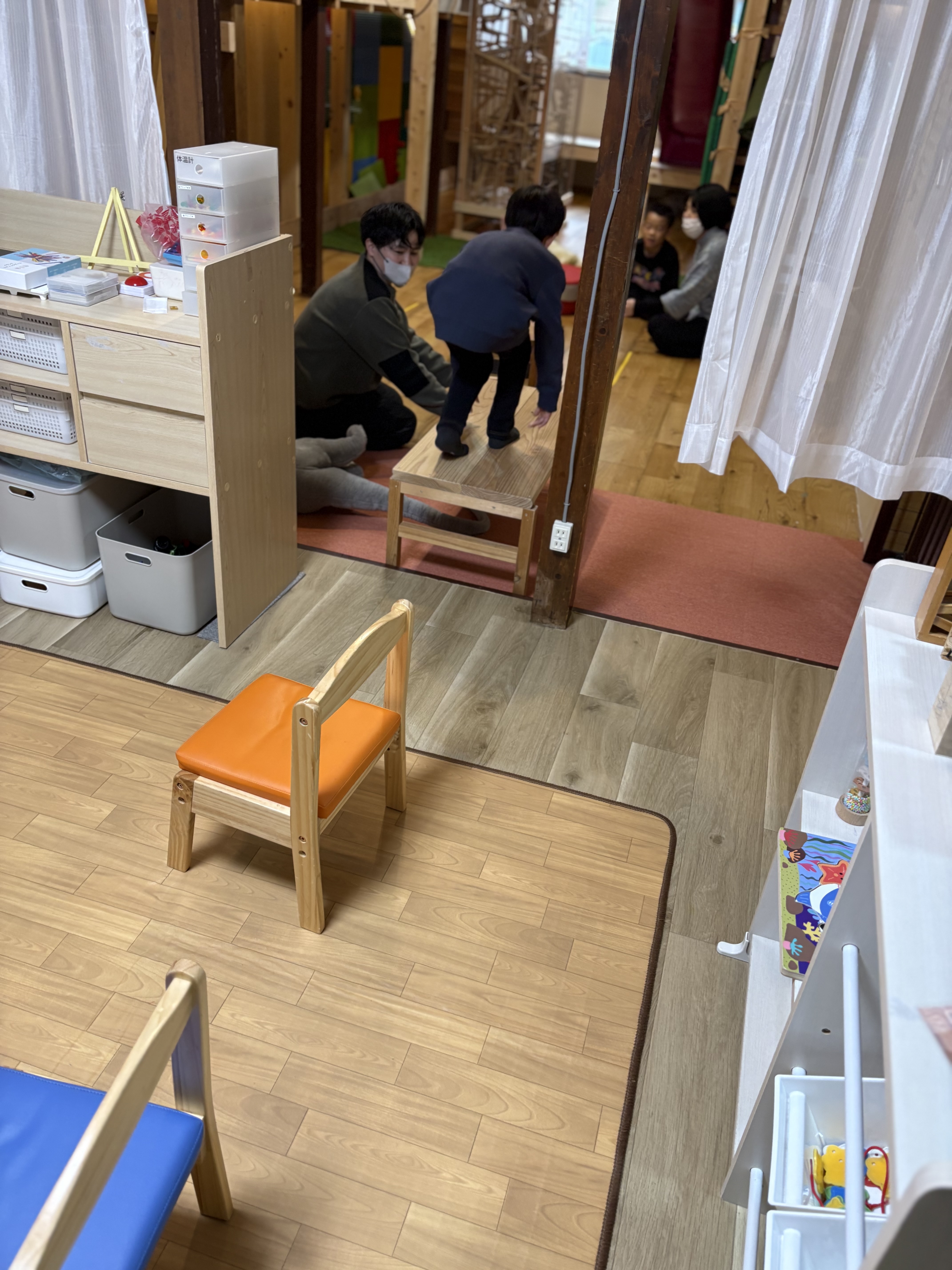 スタッフの支えがあるから安心する。