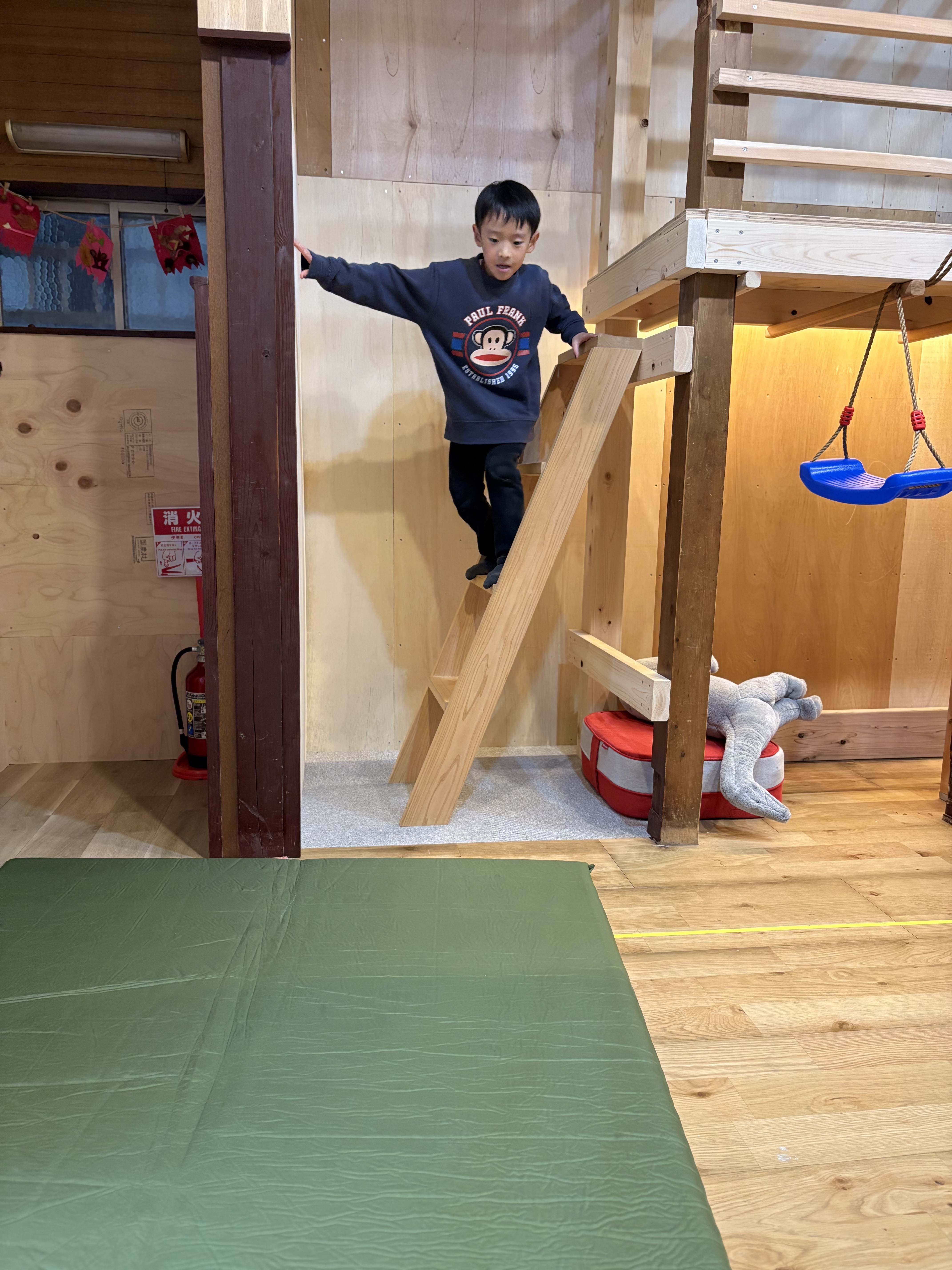 もう一回飛ぶから見ててと披露してくれた。