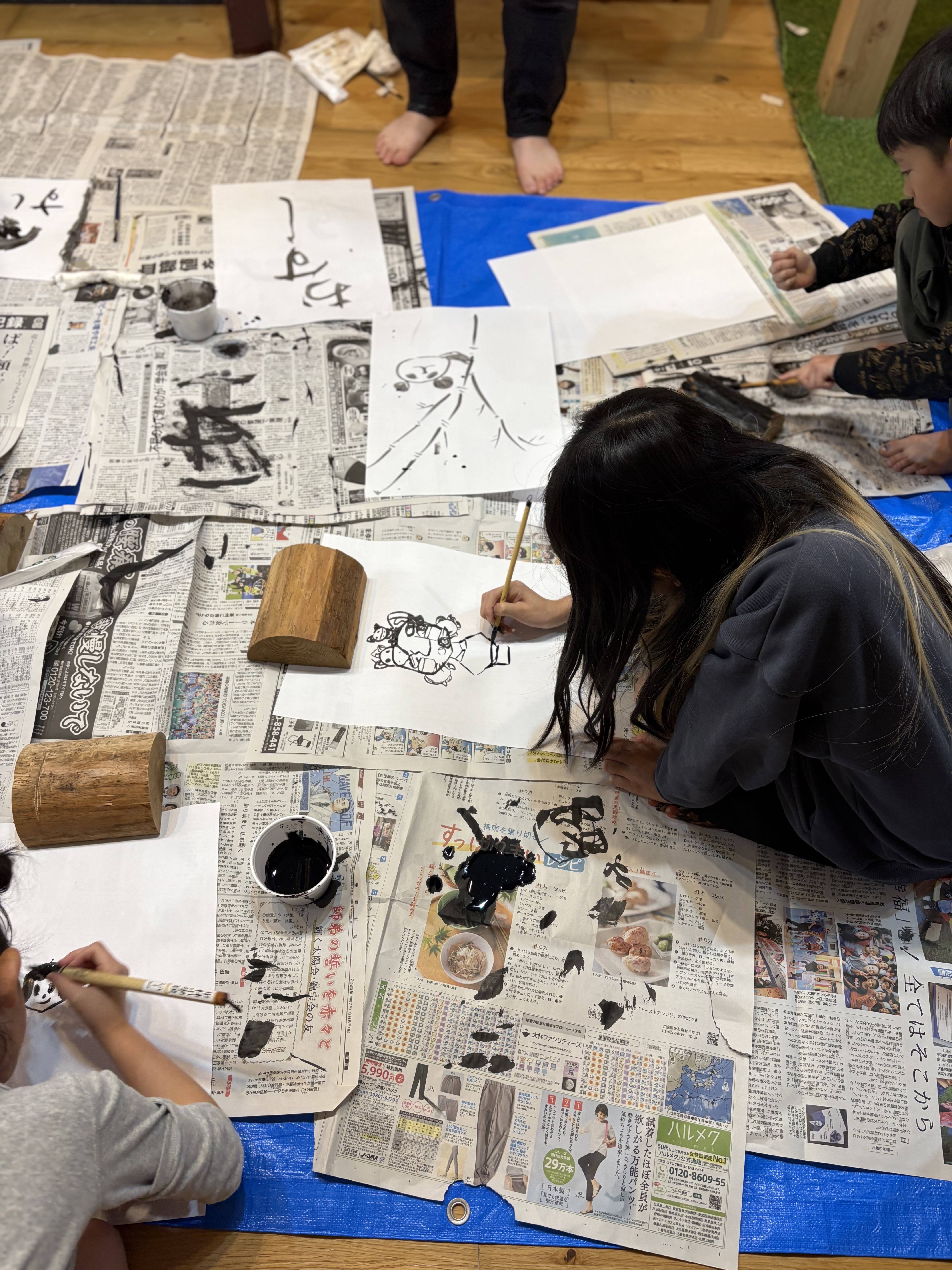 指先の集中は療育にとても大切なこと。