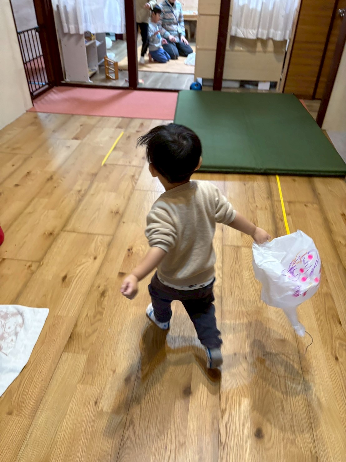 早速飛ばしてみるよ。どうかな高く飛んだかな？