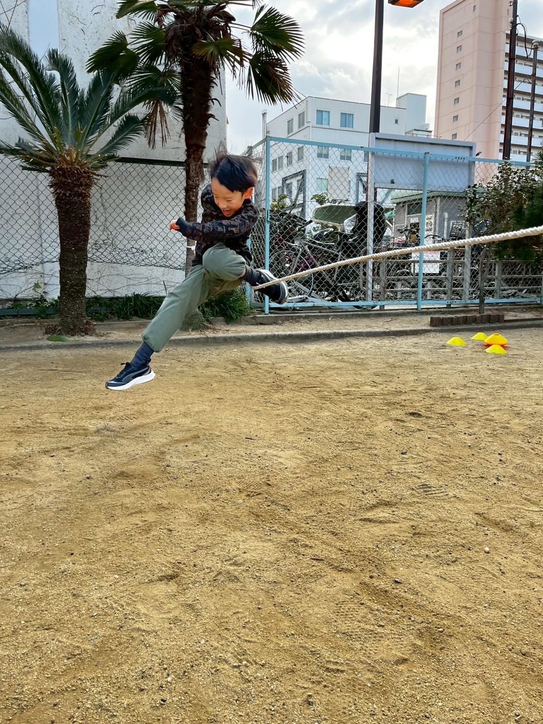 やったー!!できたよ!!すごいやろ!!と言葉にも瞳にも、体から自信が溢れている様子。