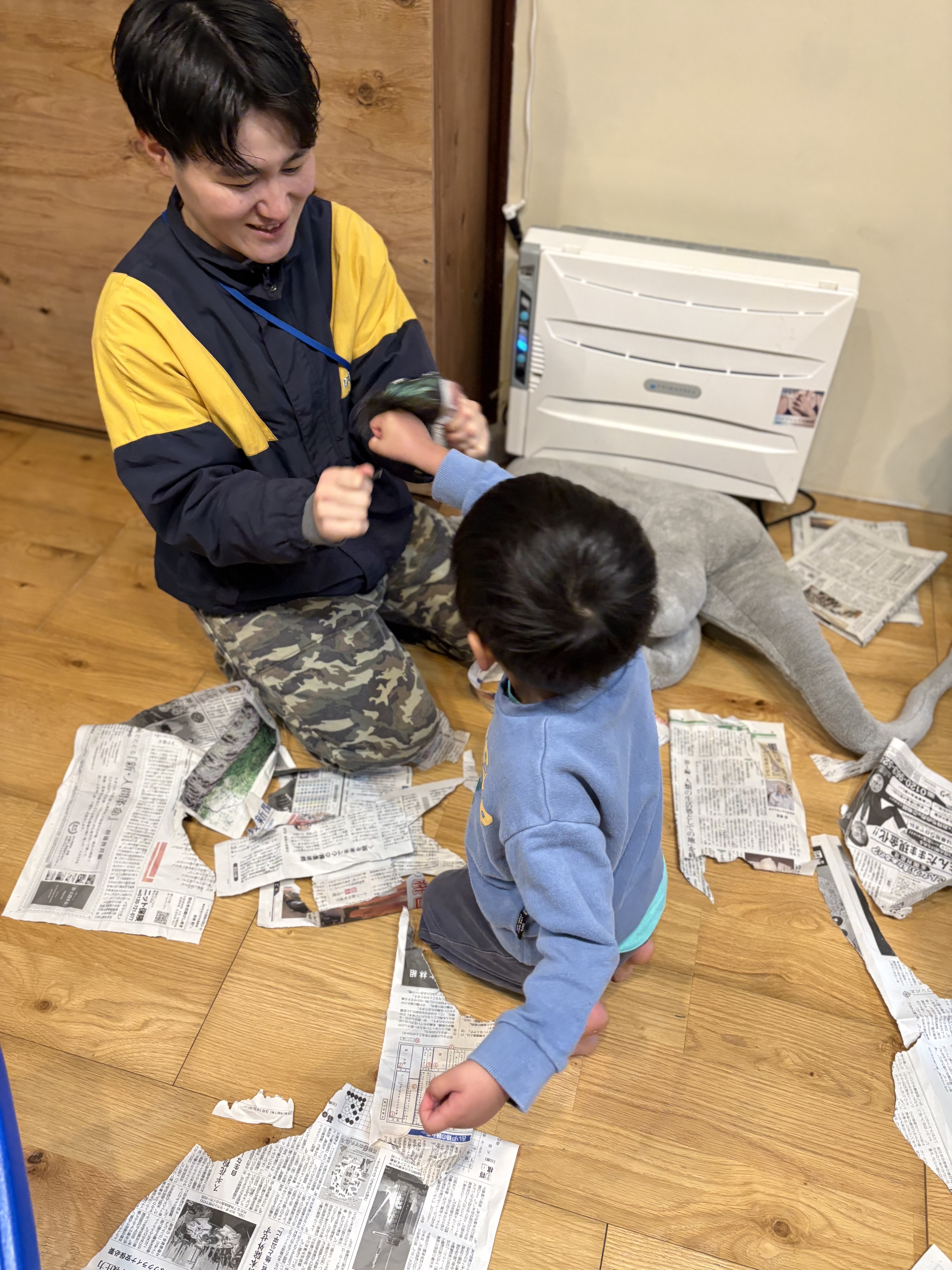 「『ヤーッ！！』と叫んで出力全開。」

声を出すことで腹筋に力を入れ、最大限のパワーを解放する迫力満点の瞬間。