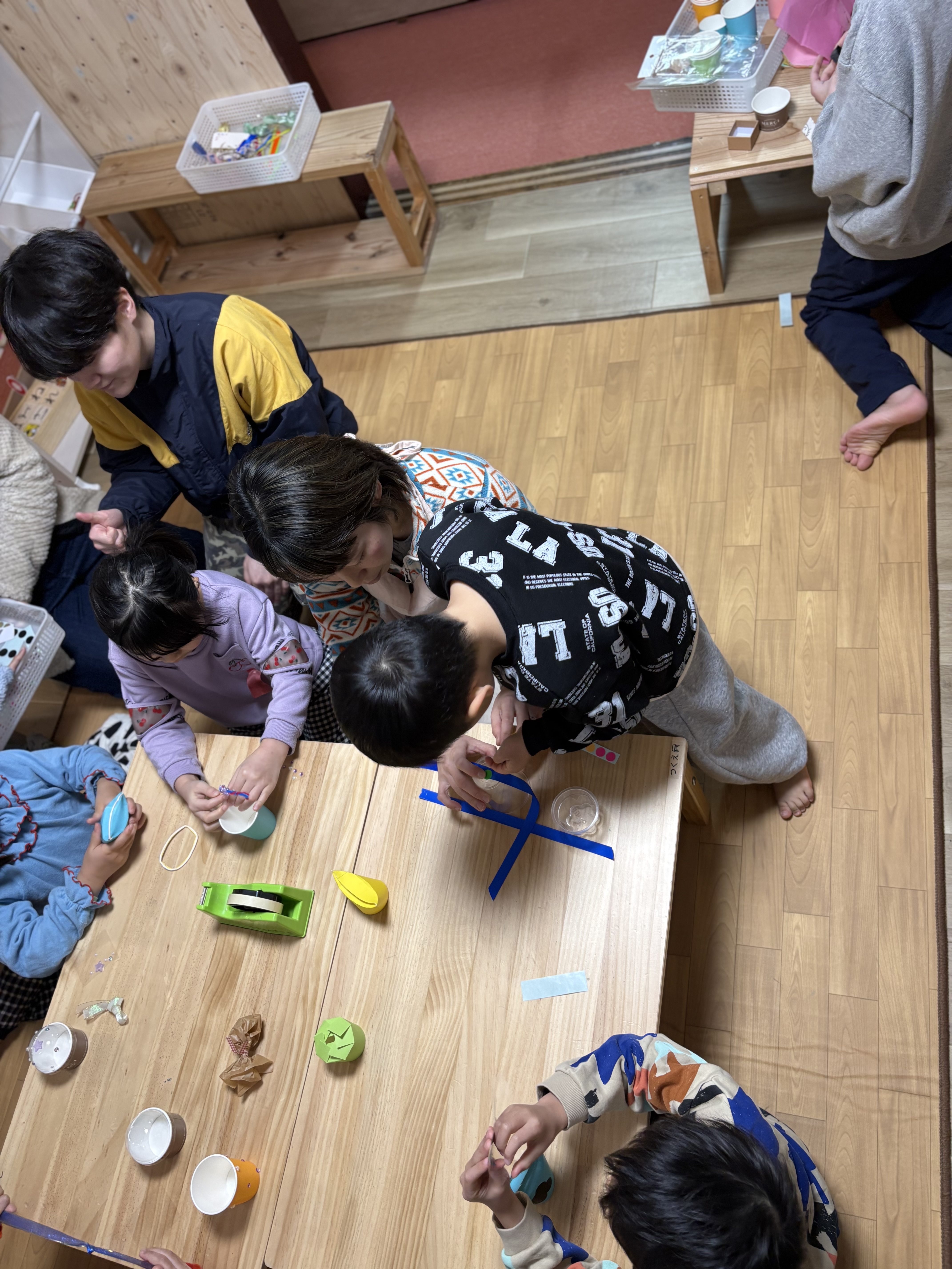 今日のイオベントは多くの子ども達が参加してくれて、本当に盛り上がった様子の瞬間。