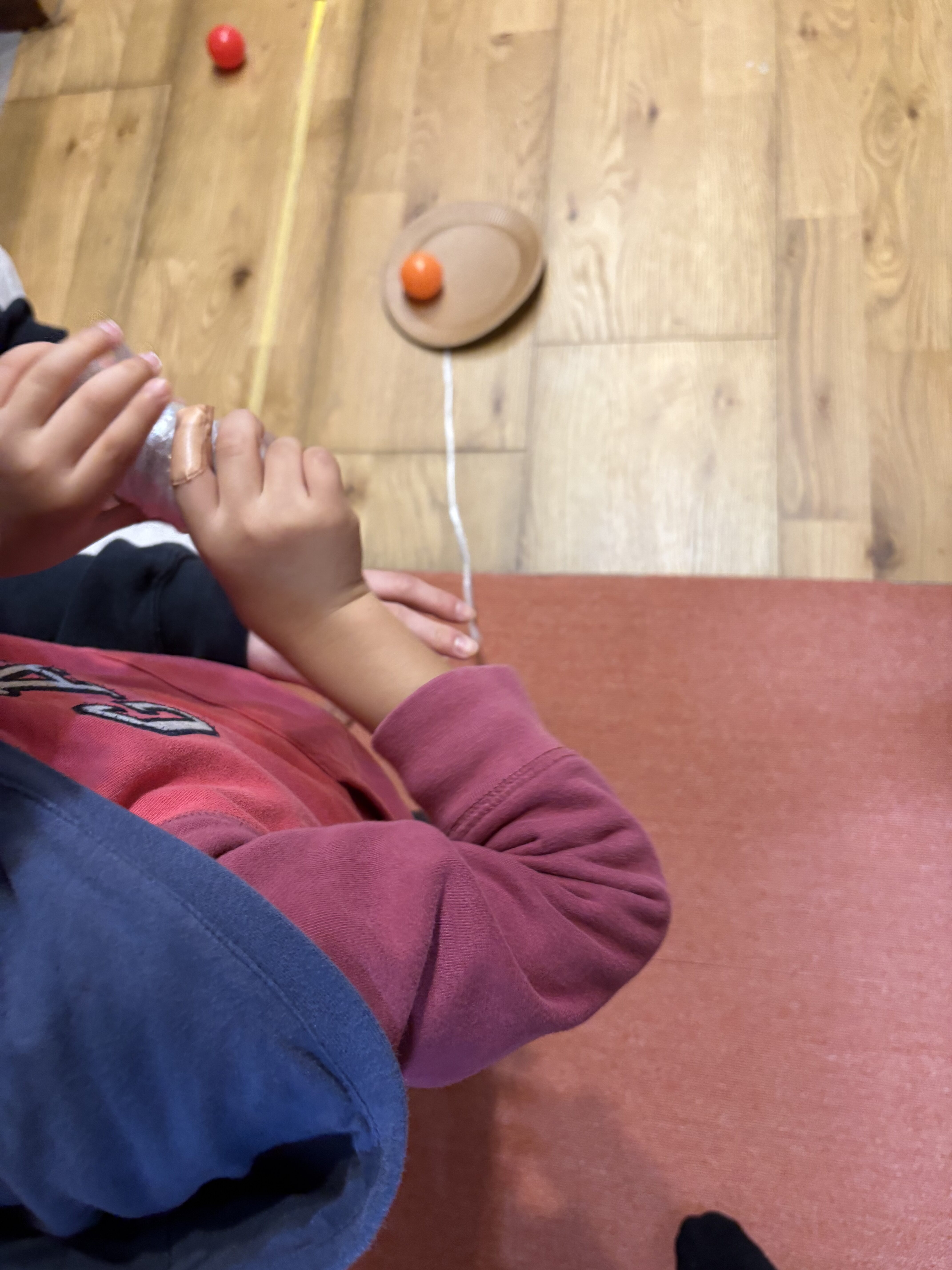 「あ!…からの、立て直し。」
ボールが端に寄ってしまい「おっと!」となる瞬間。諦めずに力加減を調整する、思考のプロセス。