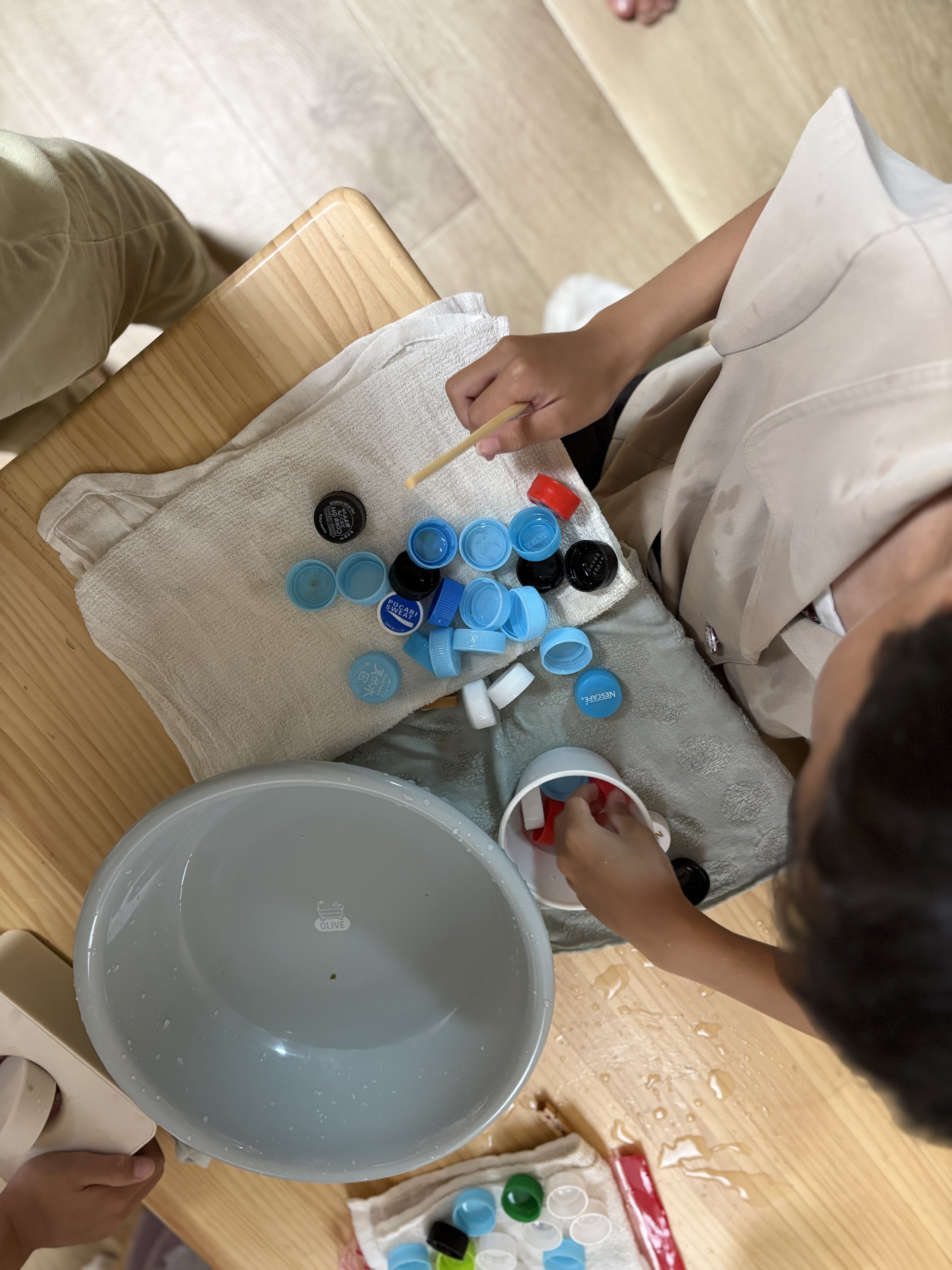 最後は何個取れたか数える、緊張する瞬間。