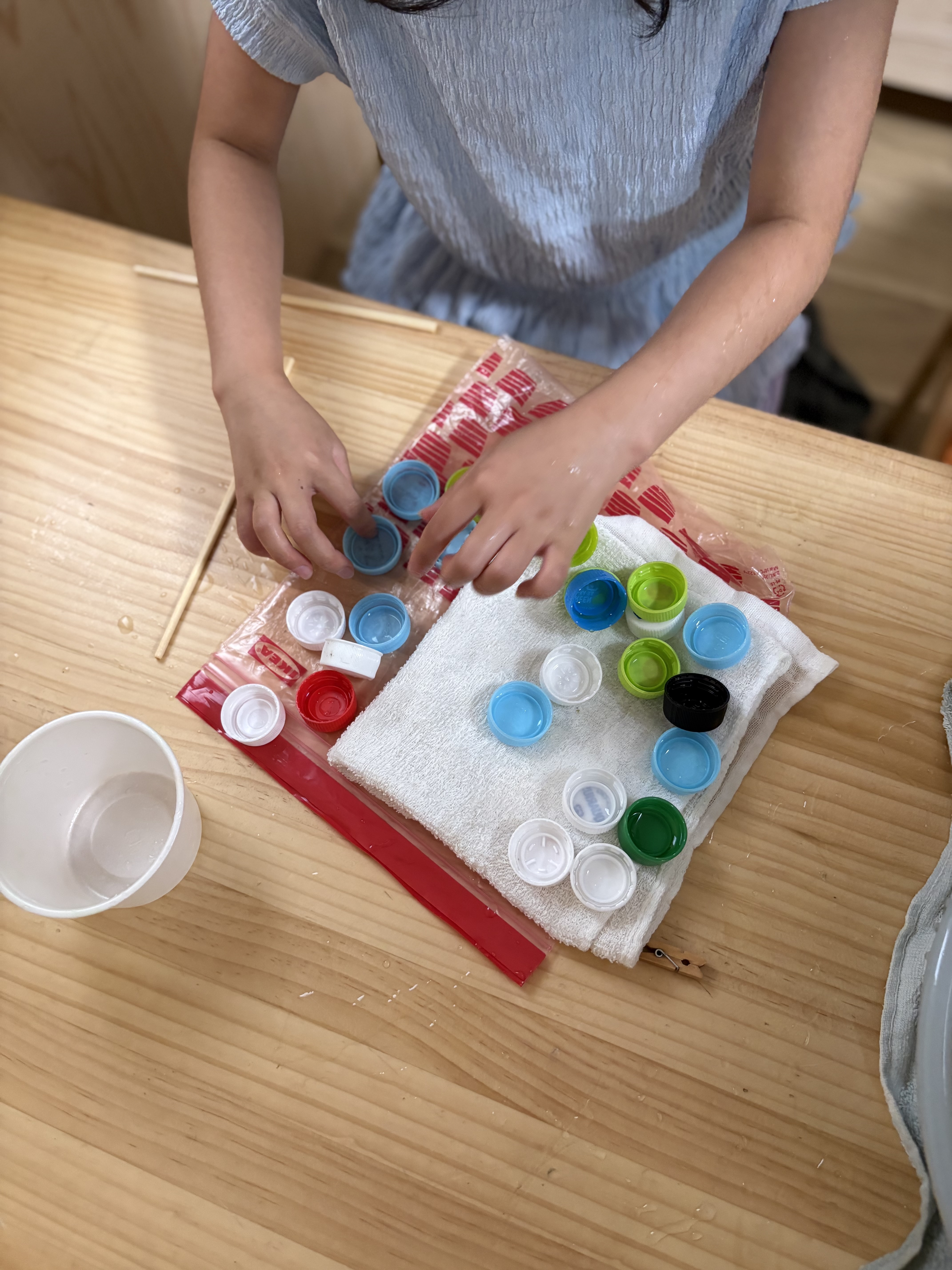 どっちが勝ったかなと、お互いの数が気になる程、勝負に真剣になった。