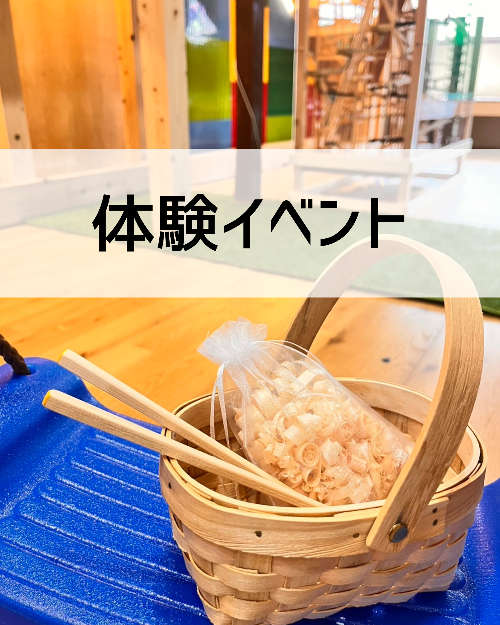 【先着16組！】親子で木育体験イベントを開催します！