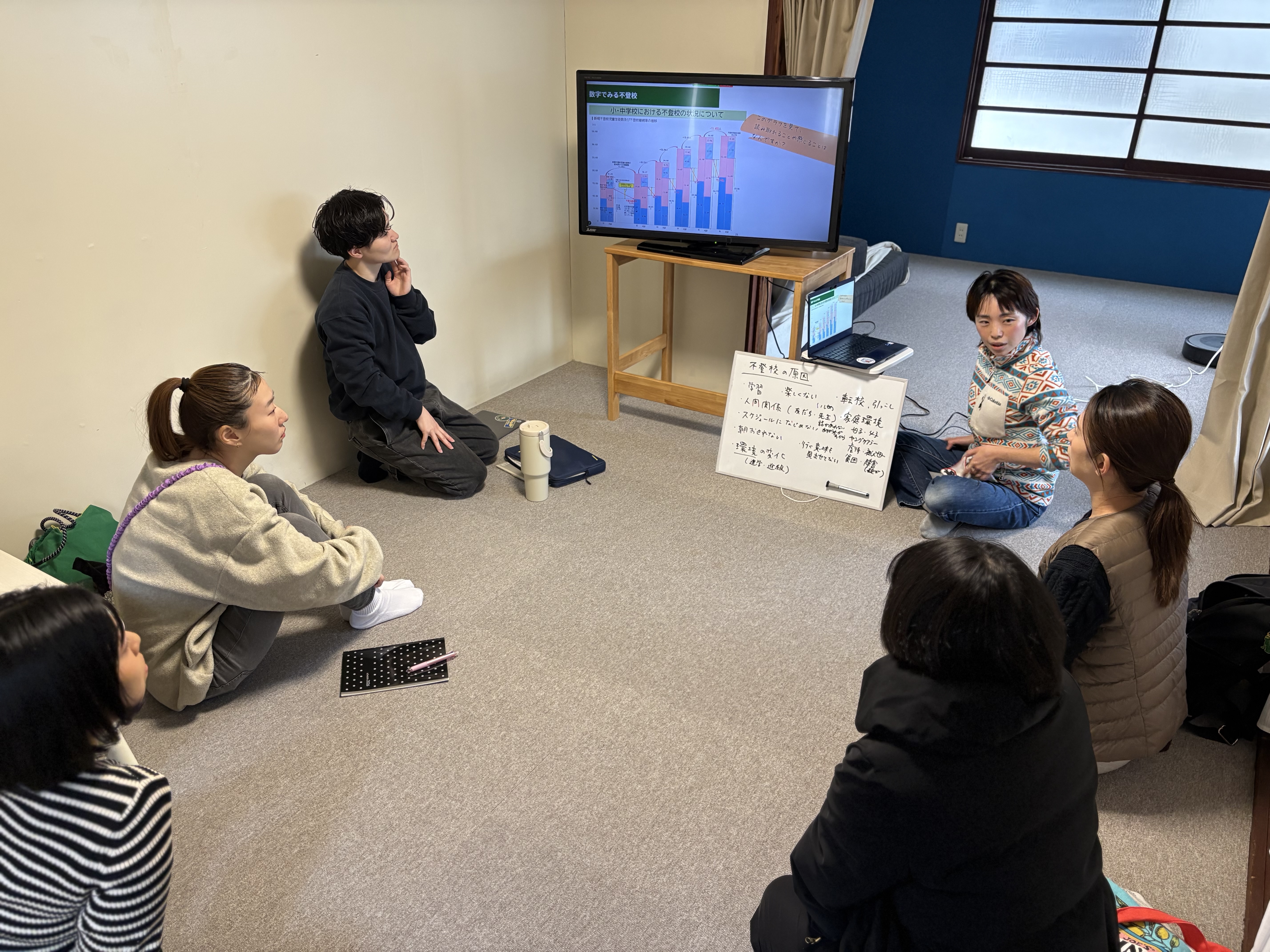 🏠✍️ 【学校に行く・行かないよりも、その子が笑っているかの方が100倍大事。】公認心理師による【不登校の現状】について学び合う