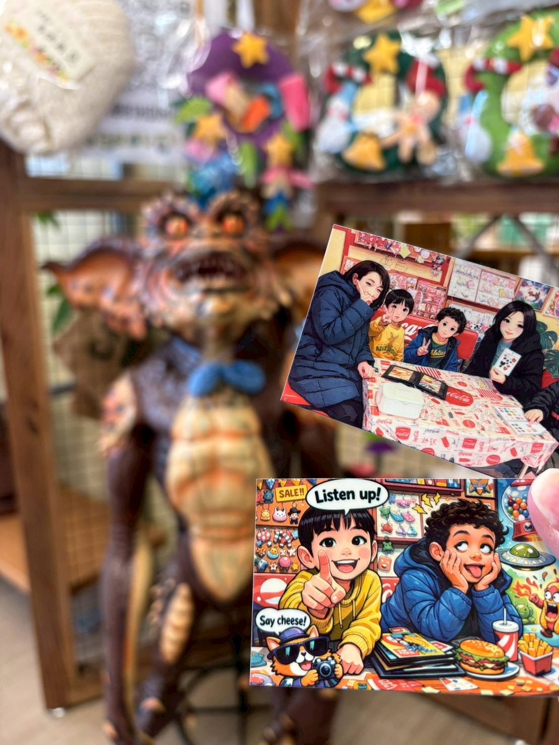 【地域交流】スレタンから徒歩3分！『ホイミ堂』さんで大興奮のシール交換会を開催しました！ 🍬✨