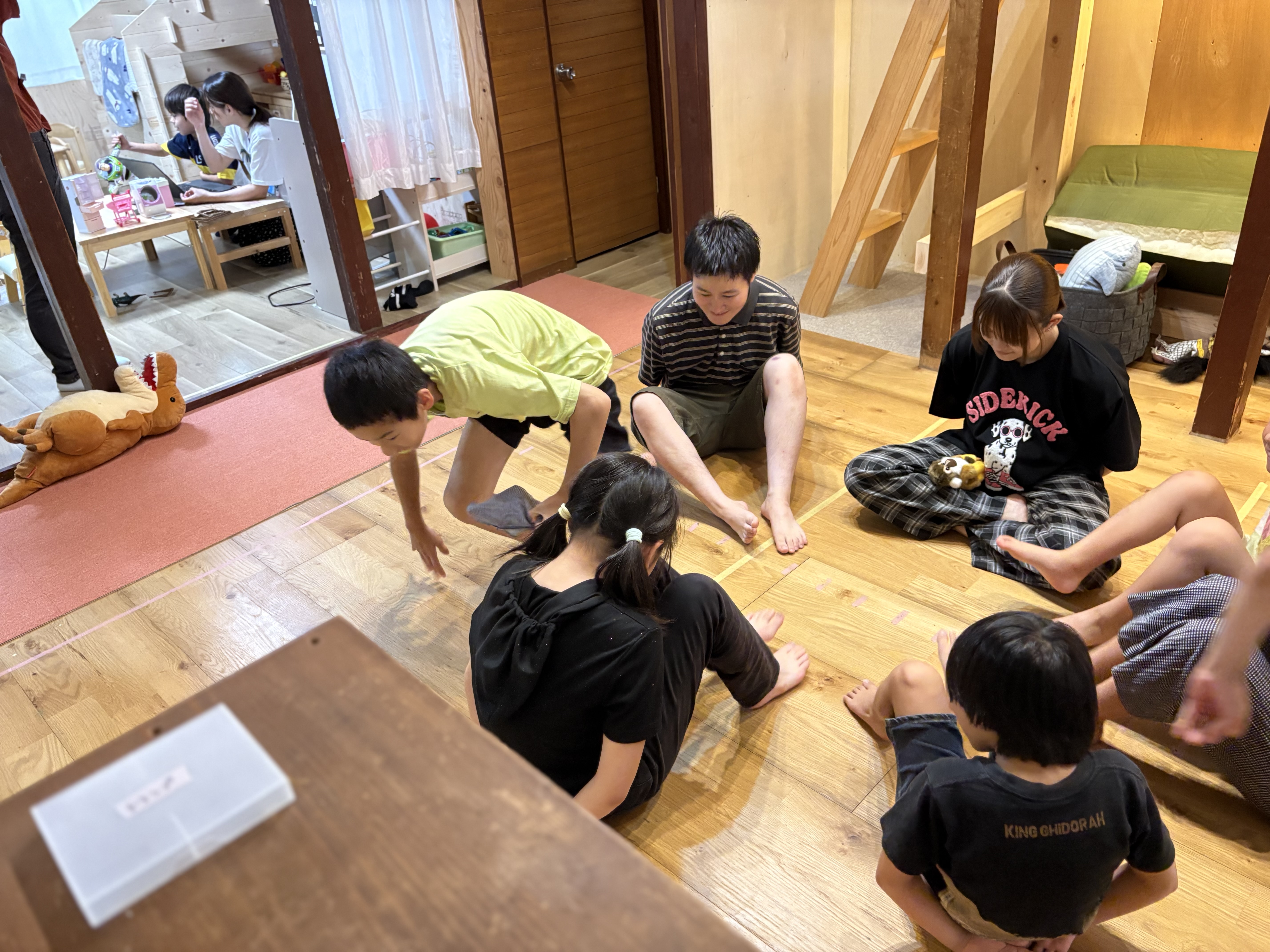 🏃‍♂️ ドキドキ、ハラハラ！全員が本気で駆け抜けた、大興奮のハンカチ落とし！✨🔥