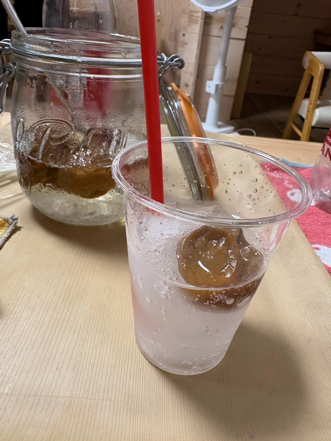 【自家製シロップ】ついに完成！手作り梅シロップでひんやり「梅かき氷＆ジュース」作り🍧✨